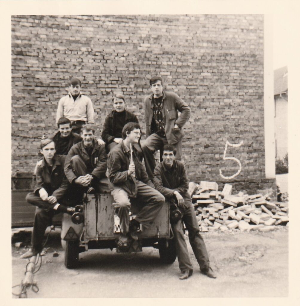 Bautrupp-Gantner-1968-in-Wiesloch-Holdermann-Kratzmeier-Kaspareth-Heiler-Korb